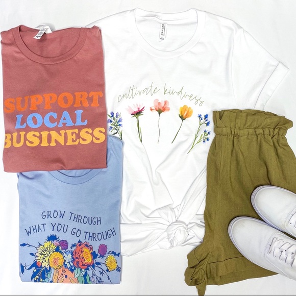 RESTOCKED! “Cultivate Kindness” Tee - Picture 2 of 3